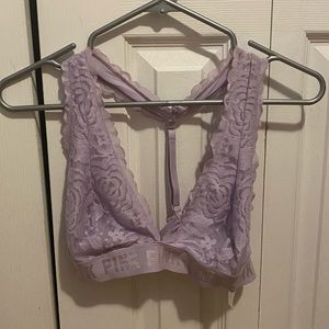 Lilac T-Back Bralette
